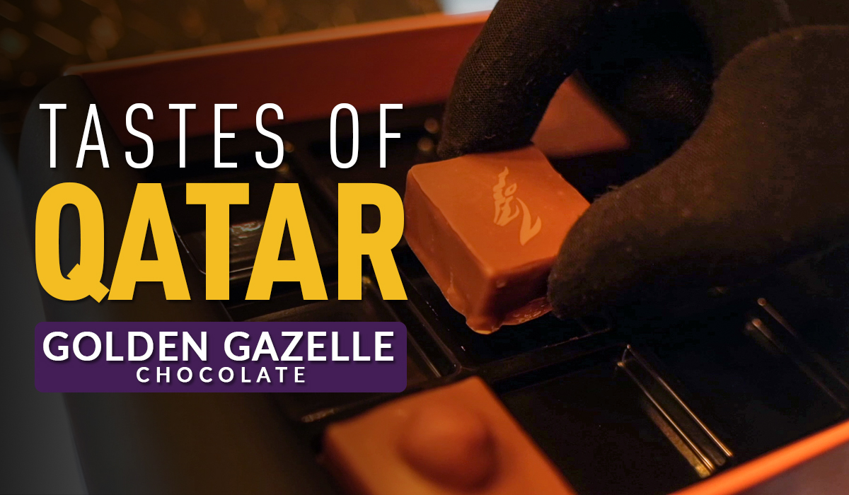 Taste of Qatar - Golden Gazelle Chocolate